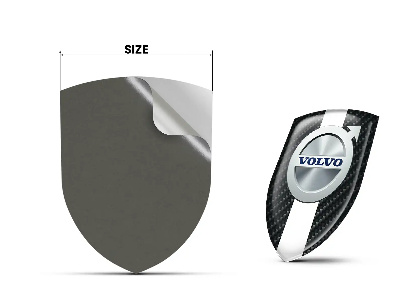Volvo Auto Window Stickers Max Resilient Elegant Pro